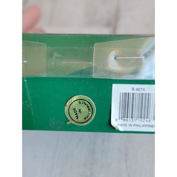 Kurt Adler rustic tabby cat Angel ornament Xmas vintage kitten - Picture 5 of 9